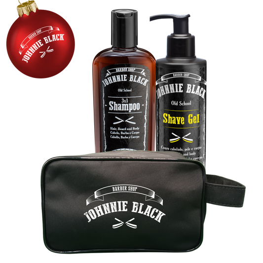 Kit Gel de barbear translucido para desenhar e barba - Promoção Natal