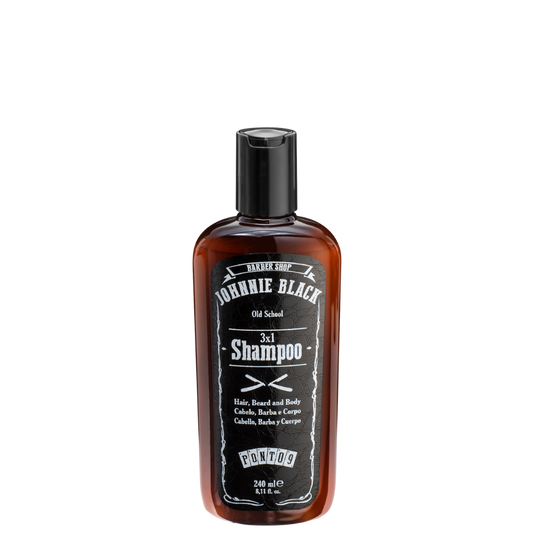 Shampoo para Cabelo, Barba e Corpo - Shampoo 3x1 240ml